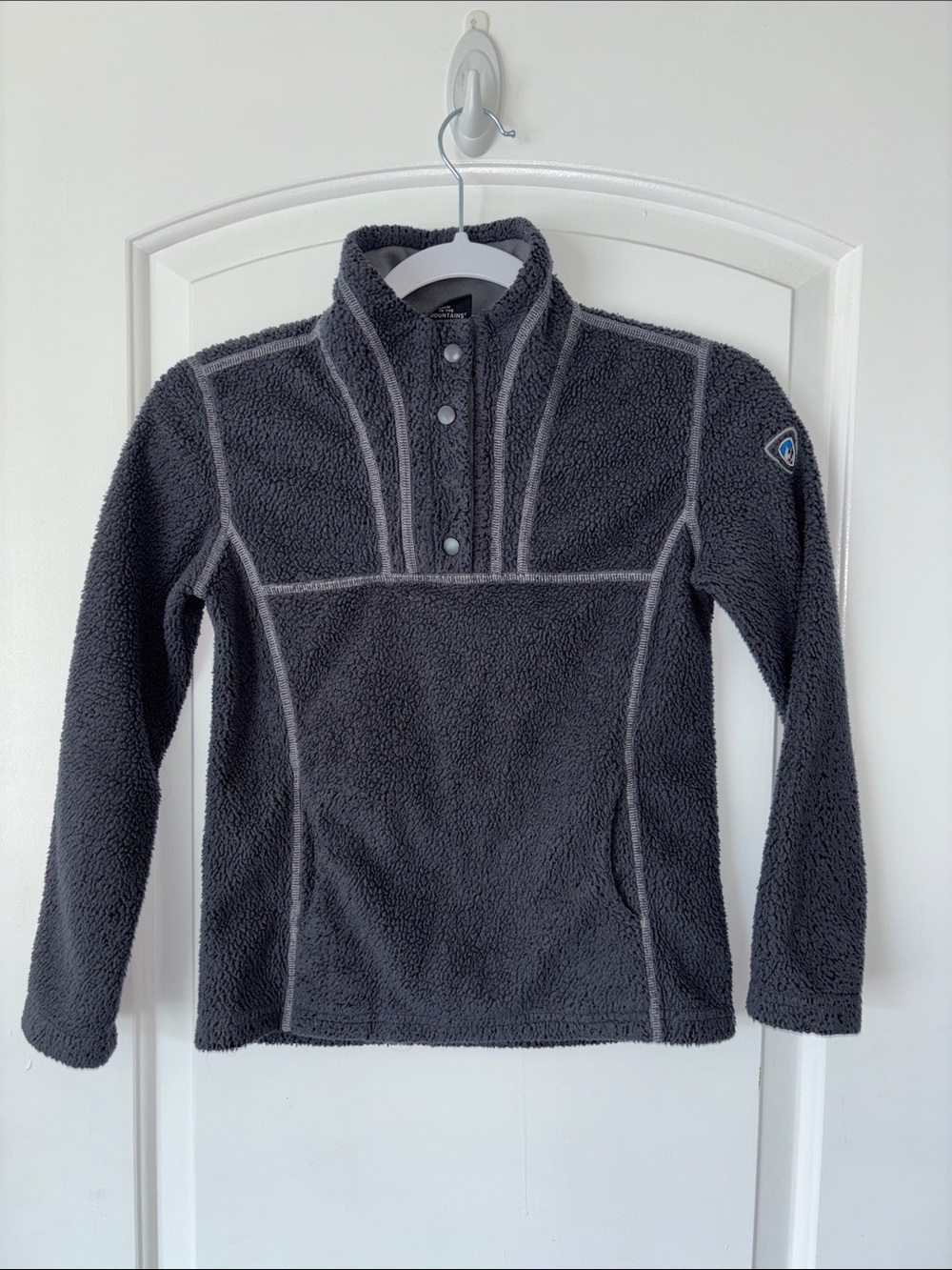 Kuhl fleece snap t pullover jacket M/10